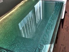 etched-and-cast-glass-countertop-during-installation