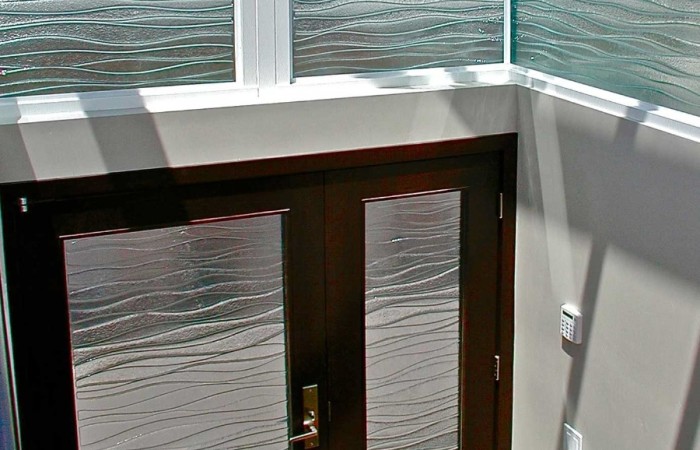 Cast glass by Experience Glass of Carlsbad, California